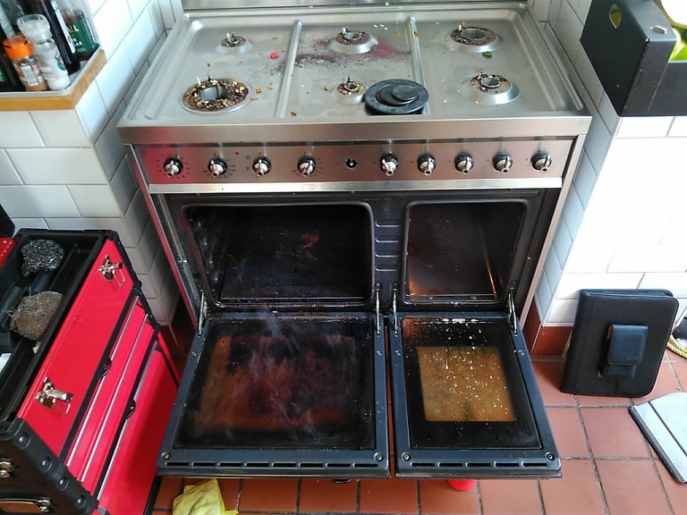 range oven cleaning in southampton