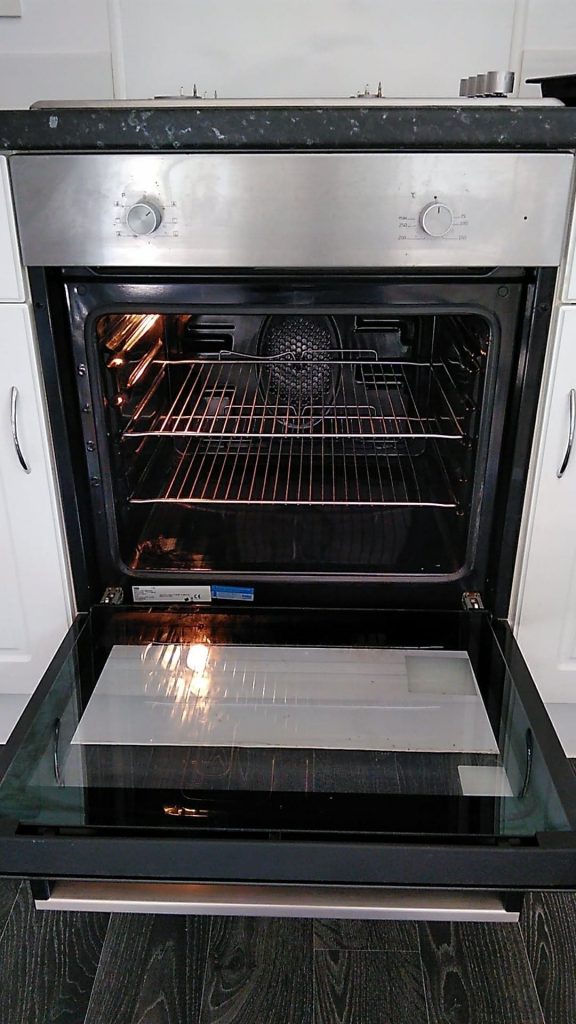oven cleaner Totton after the clean